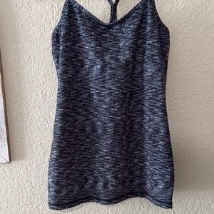 Lululemon Athletica Blue Gray Fitted Camisole